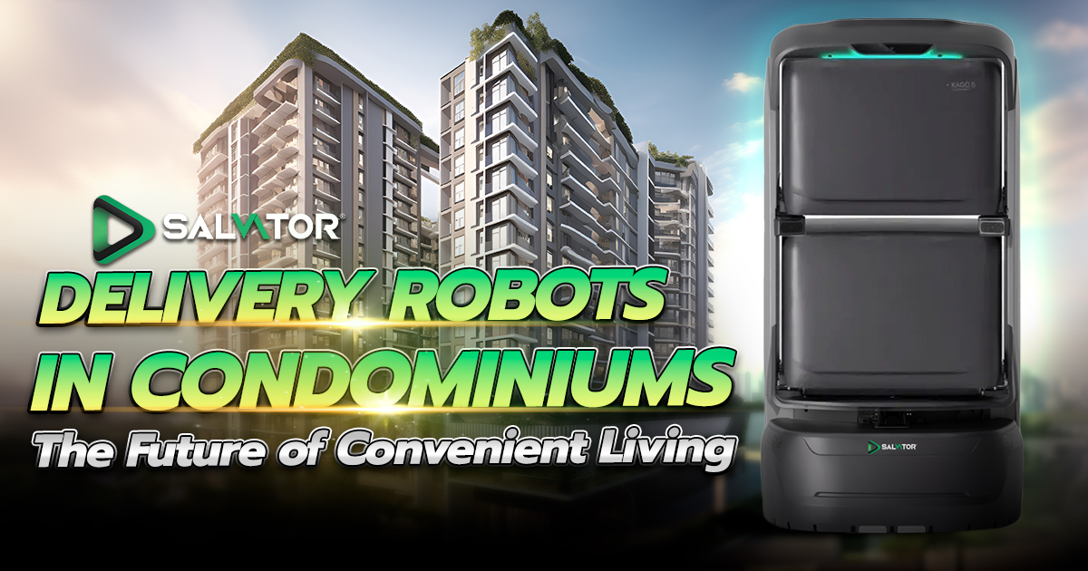 Delivery Robot in Condominiums - Salvator