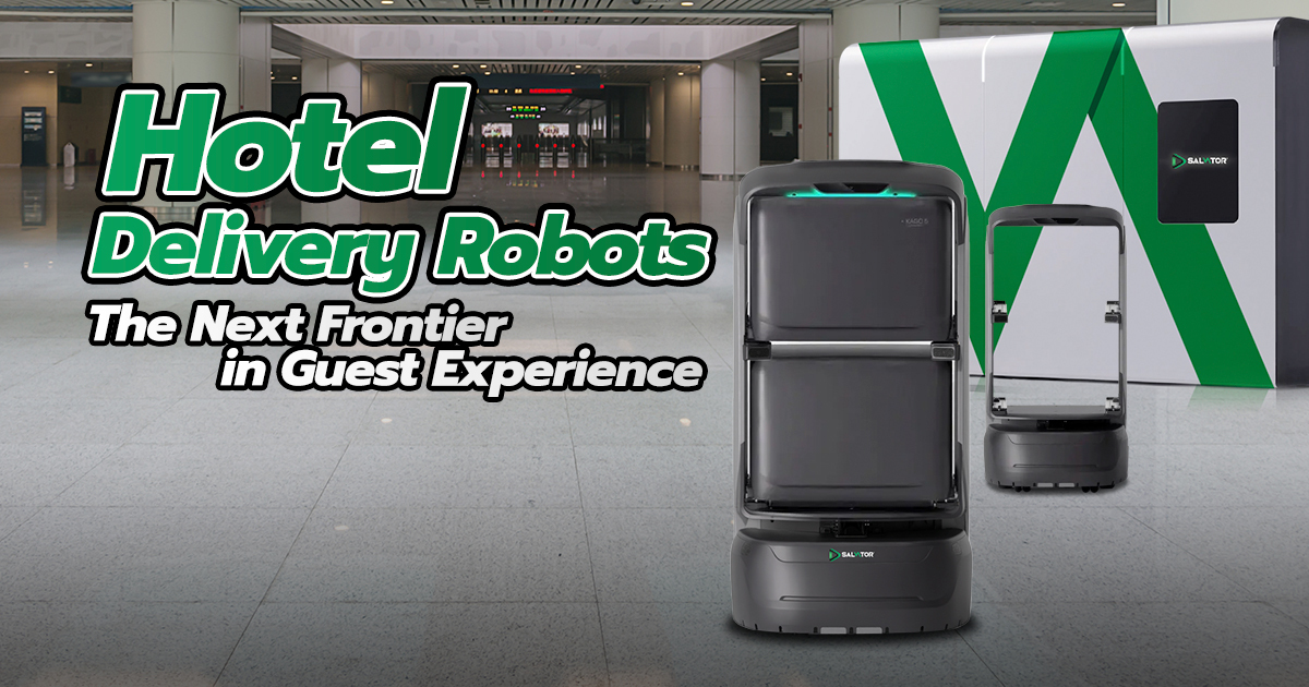 Hotel Delivery Robots A New Technology to Enhance Guest Experience - Salvator